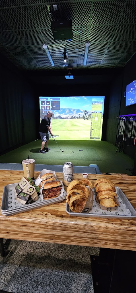 Golftopia (Located inside BurgerFi) - review