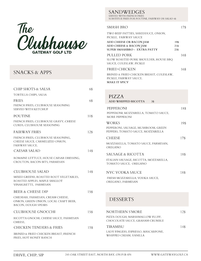 The clubhouse gateway golf - gallery