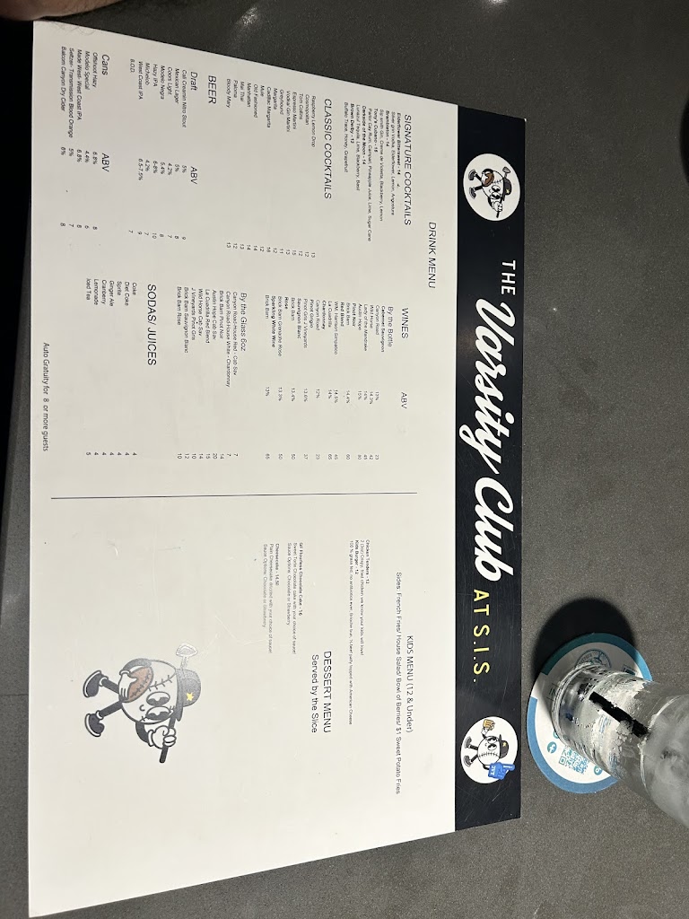 The Varsity Club at S.I.S - review