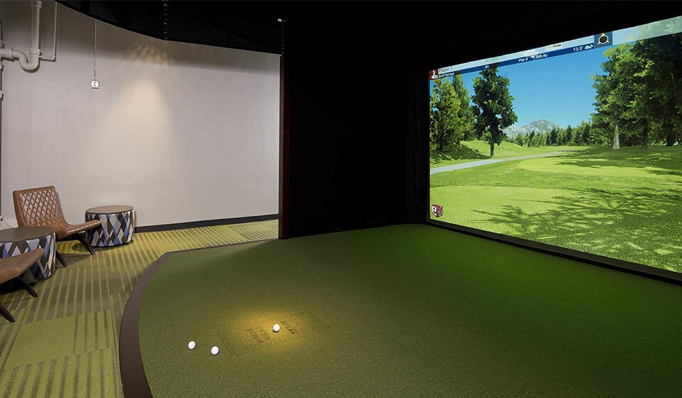 Indoor Golf League - gallery
