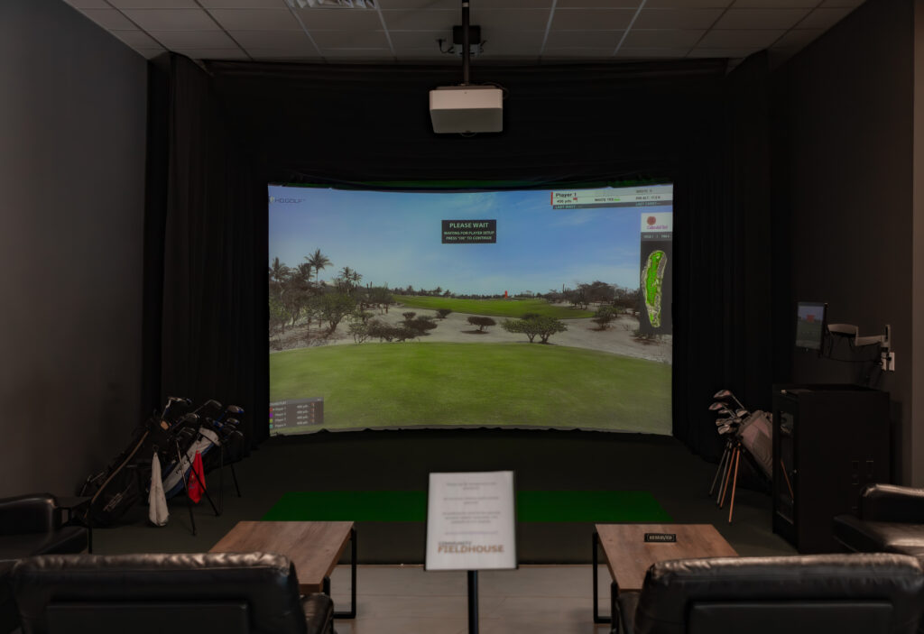 Fieldhouse Golf Simulator - gallery