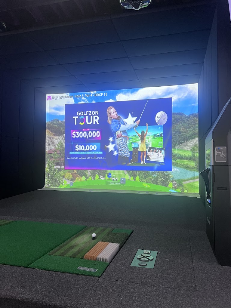 Lighthouse Sip & Swing - Golf Simulators - review