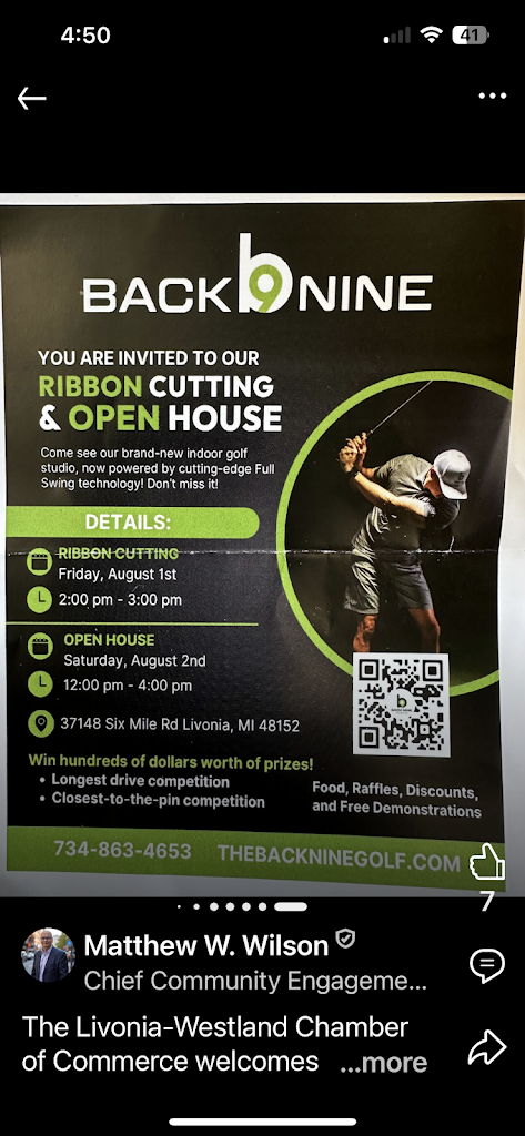 The Back Nine Golf | Livonia, MI - review