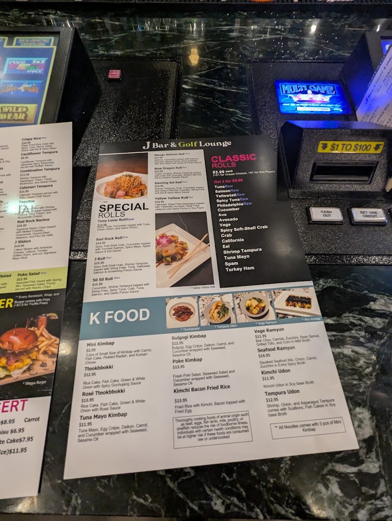 J Bar & Golf Lounge - review