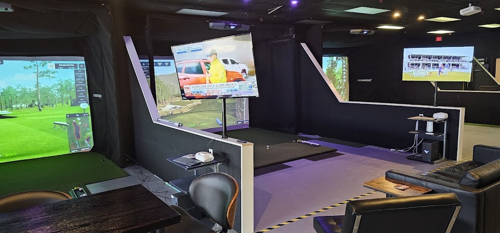 Golf garage Please click on website to book Times NOT BOOK NOW !!! 3 bays open, Pool, Darts and BEER and WINE - review